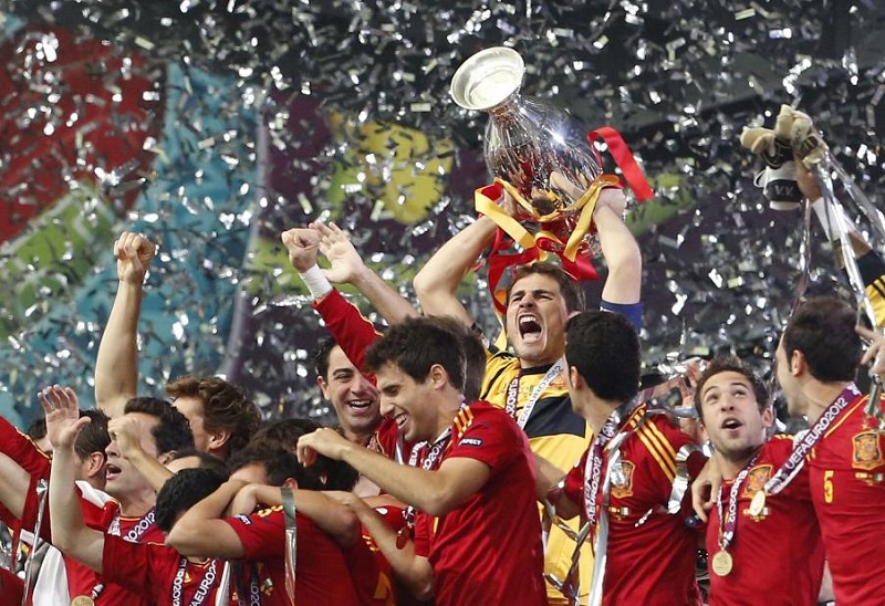 Các đội vô địch Euro trong lịch sử - Tây Ban Nha