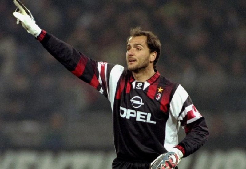 Đội hình AC Milan mạnh nhất - Thủ môn Sebastiano Rossi