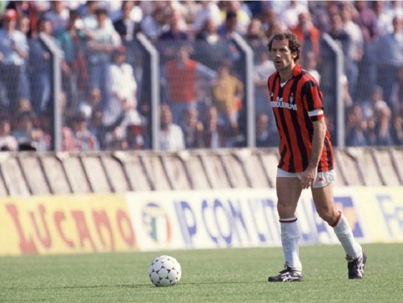 Đội hình AC Milan mạnh nhất - Trung vệ Franco Baresi Đội hình AC Milan mạnh nhất - Trung vệ Franco Baresi