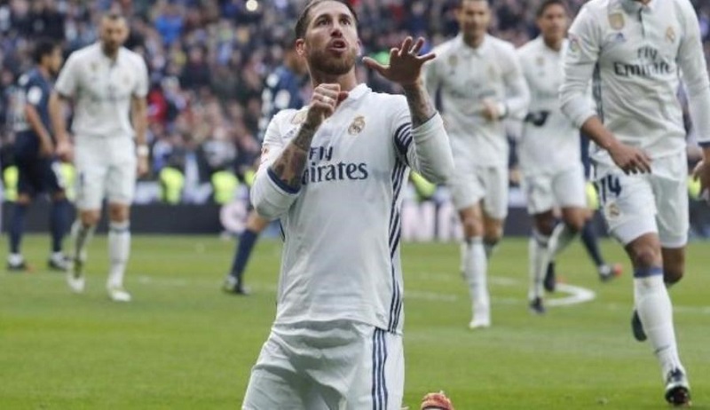 Trung vệ Sergio Ramos Trung vệ Sergio Ramos