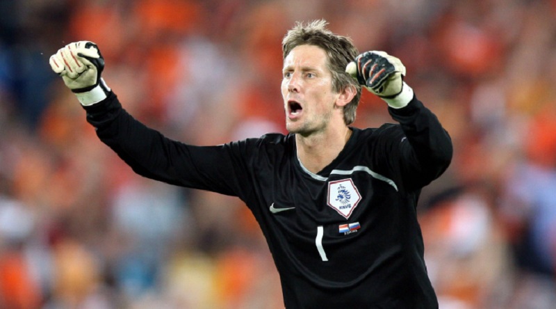 Thủ môn huyền thoại Edwin van der Sar Thủ môn huyền thoại Edwin van der Sar
