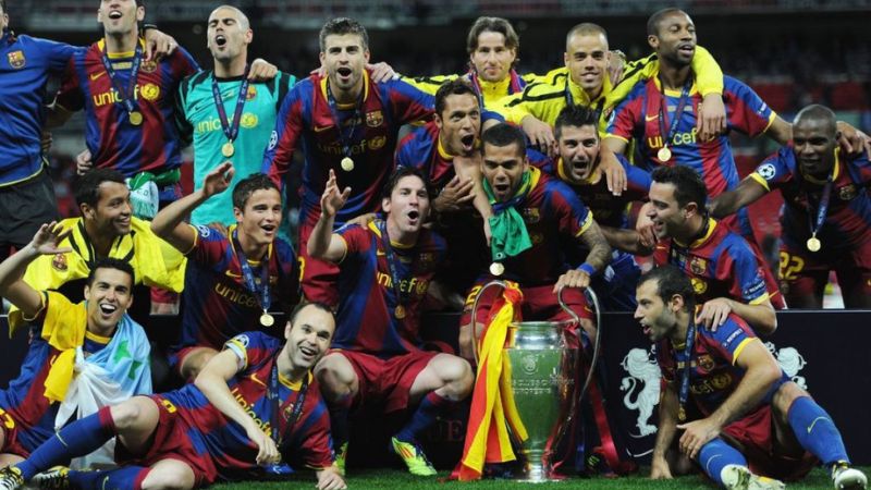 Barcelona vô địch C1 được 5 lần