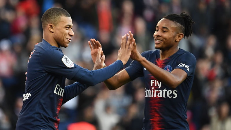 Anh đã từng có thời gian hợp với Mbappe chơi trên hàng công PSG Anh đã từng có thời gian hợp với Mbappe chơi trên hàng công PSG