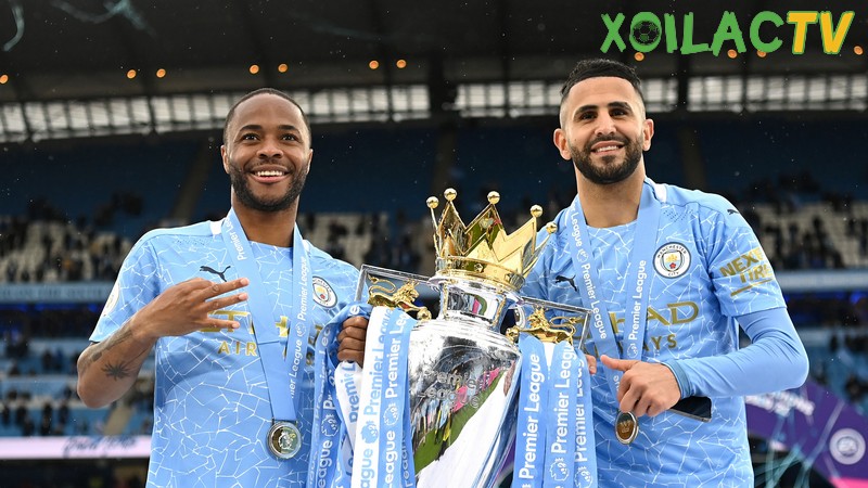 Riyad Mahrez và Raheem Sterling